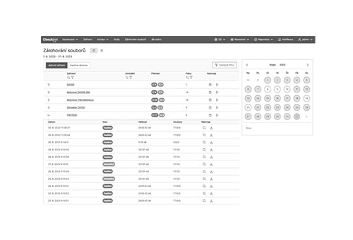 Backup and file management